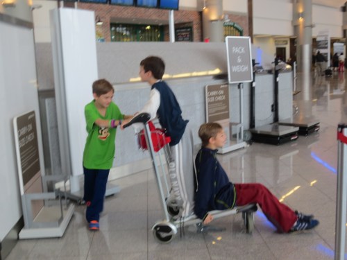 Headed Back to Singapore Atlanta International Airport Christmas 2014